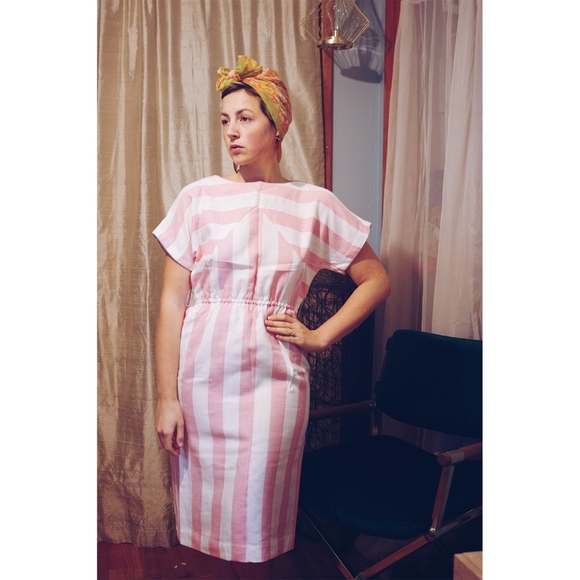 Vintage Dresses & Skirts - VTG Pastel Midi